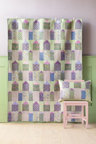 Tilda Patchwork Stoff Baumwolle - Sanctuary - Adina Greygreen